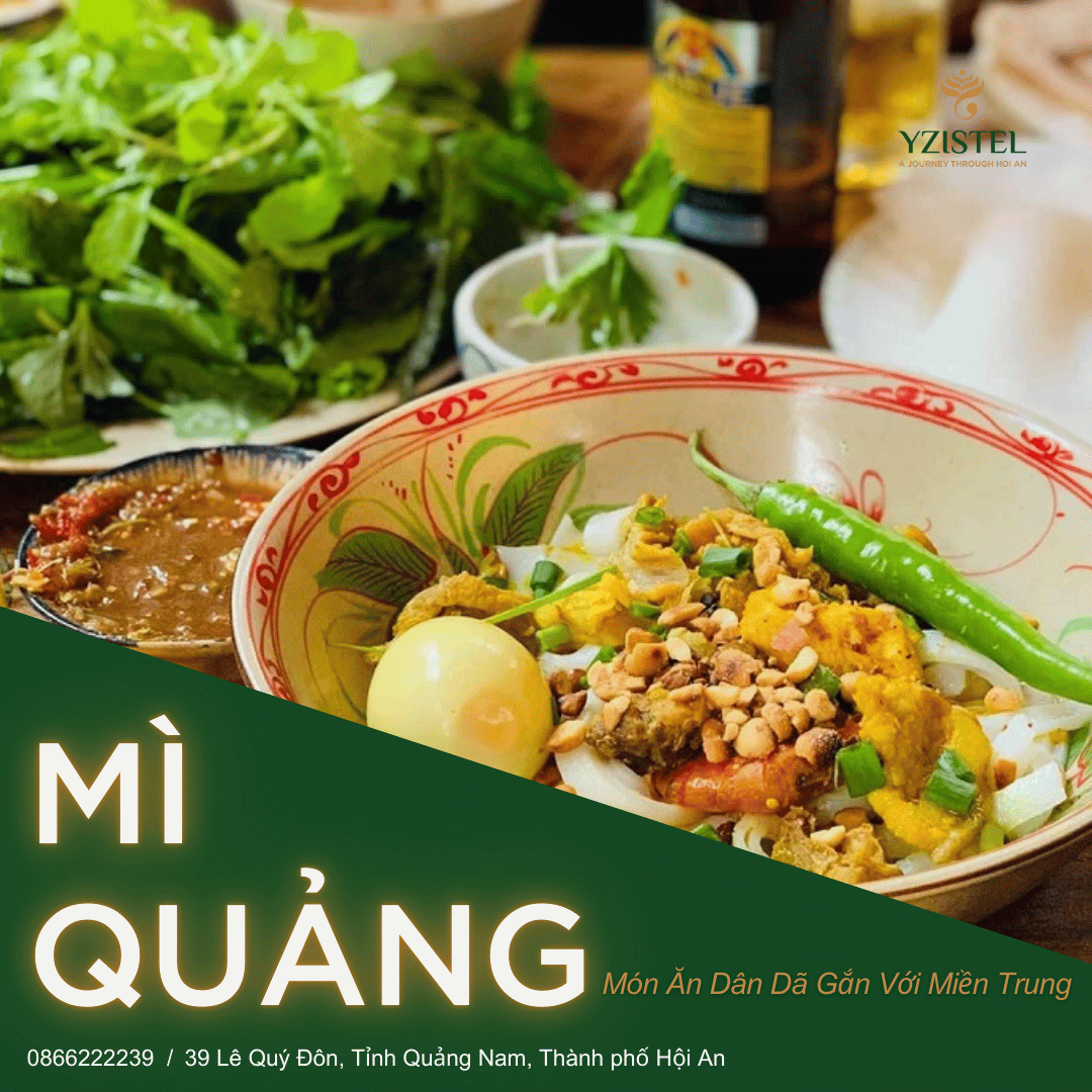 ẩm thực Hội An gần Yzistel Hội An
