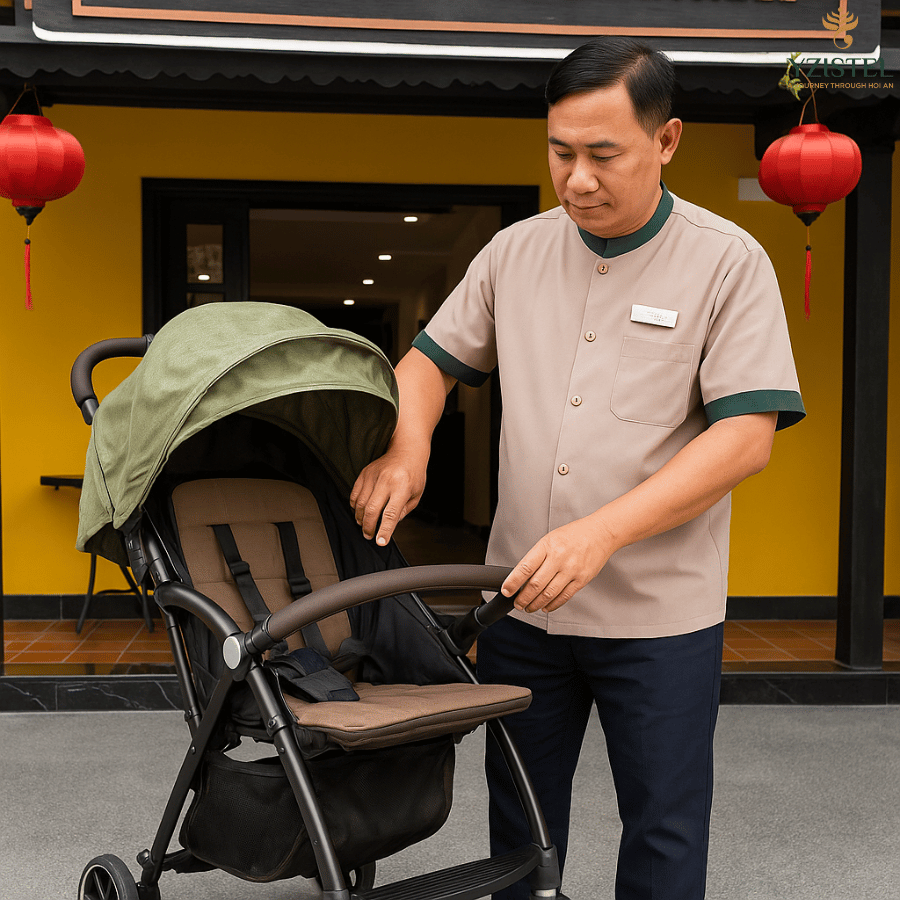 xe đẩy em bé