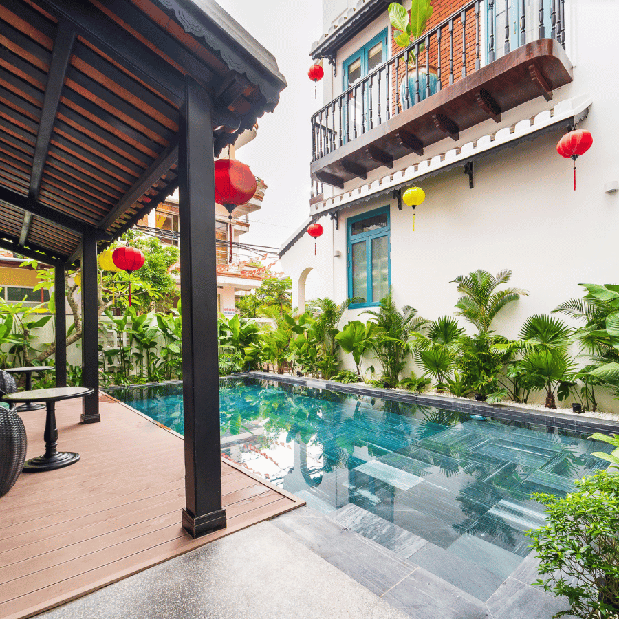 会安 Yzistel,岘港机场接送服务,印度支那风格酒店,探索会安文化,情侣和家庭的理想选择