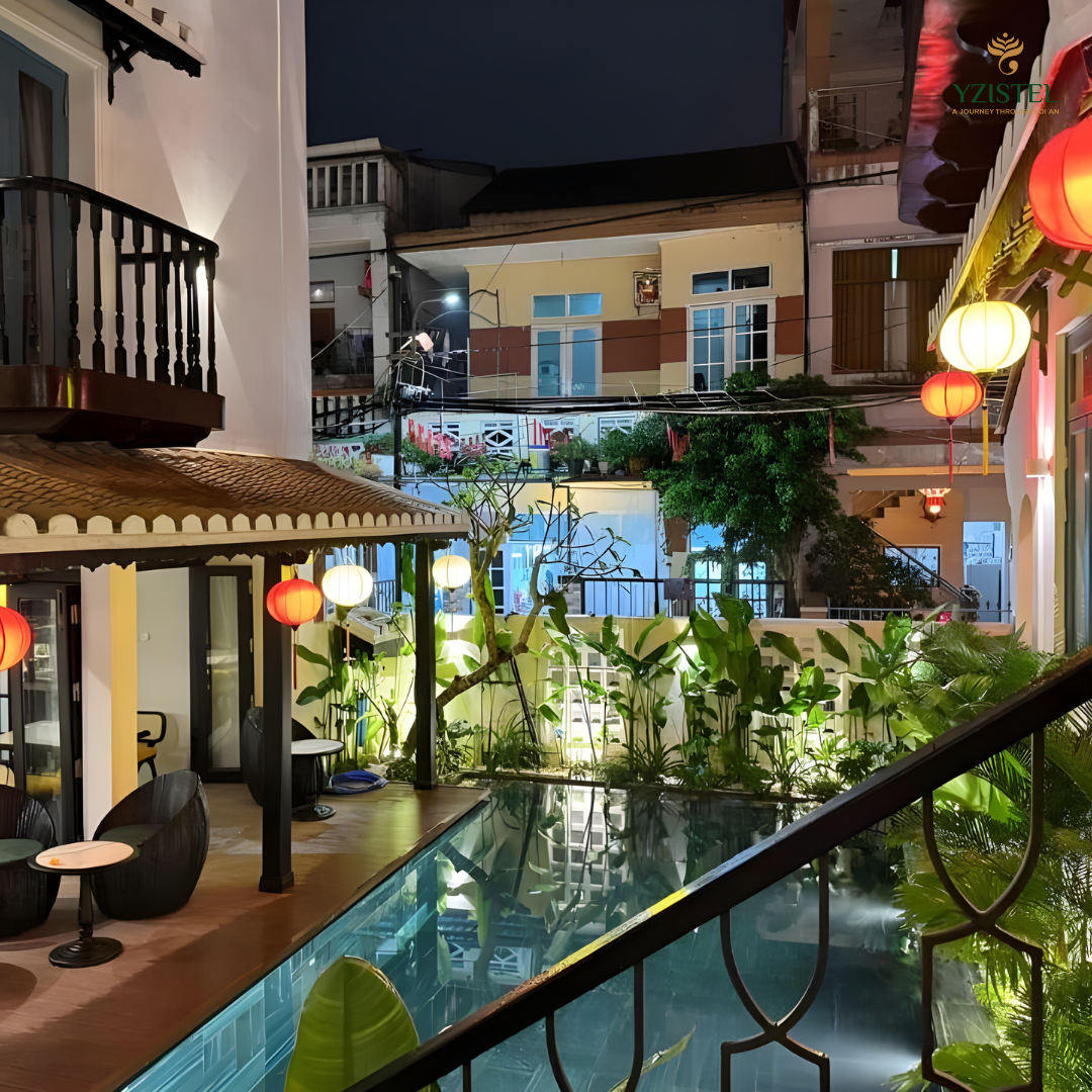 Boutique hotel Hoi An, hotel in Hoi An ancient town, Indochine style hotel Hoi An, Hoi An hotel with cafe, Hoi An hotel near Japanese Covered Bridge, central hotel Hoi An, Hoi An hotel with balcony, stylish hotel in Hoi An, unique stay in Hoi An, best boutique accommodation Hoi An