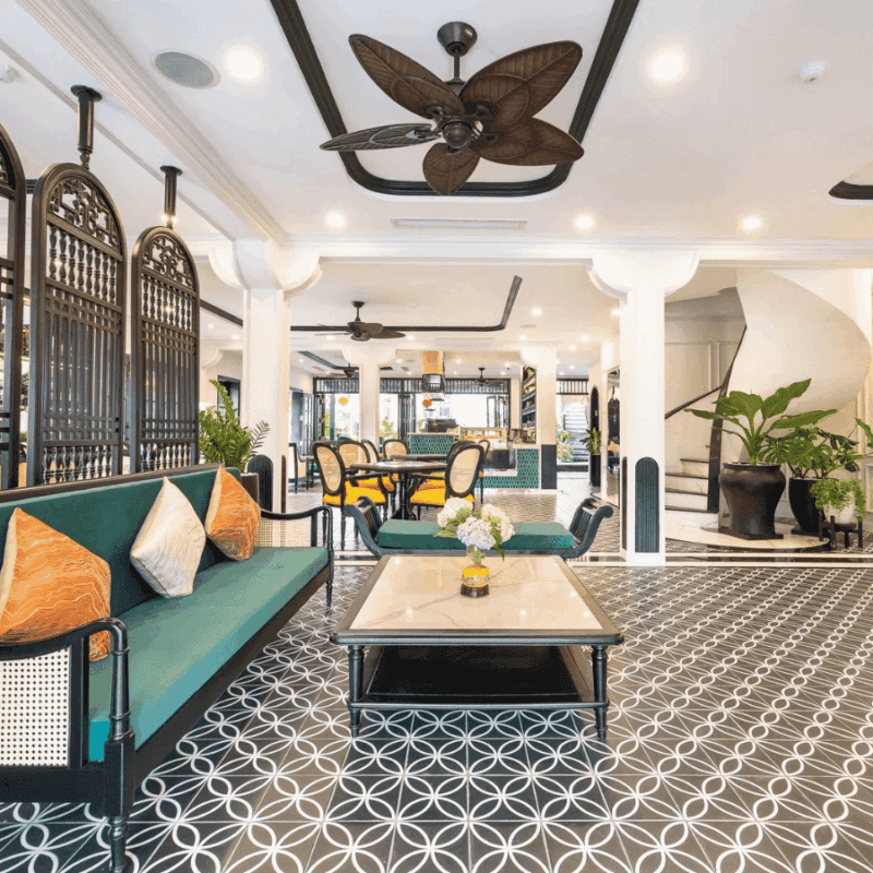 K會安精品酒店 會安古城內的酒店 會安印度支那風格酒店 會安帶咖啡館的酒店 會安靠近來遠橋的酒店 會安市中心的酒店 會安帶陽台的酒店 會安特色酒店 會安獨特住宿體驗 會安最佳精品住宿