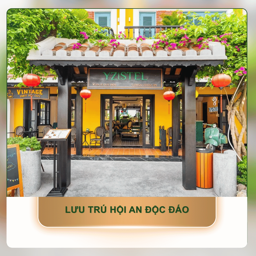 Khách sạn boutique Hội An, khách sạn trong phố cổ Hội An, khách sạn phong cách Đông Dương ở Hội An, khách sạn ở Hội An có quán cà phê, khách sạn ở Hội An gần Chùa Cầu, khách sạn trung tâm Hội An, khách sạn ở Hội An có ban công, khách sạn phong cách ở Hội An, trải nghiệm lưu trú độc đáo ở Hội An, chỗ ở boutique tốt nhất tại Hội An